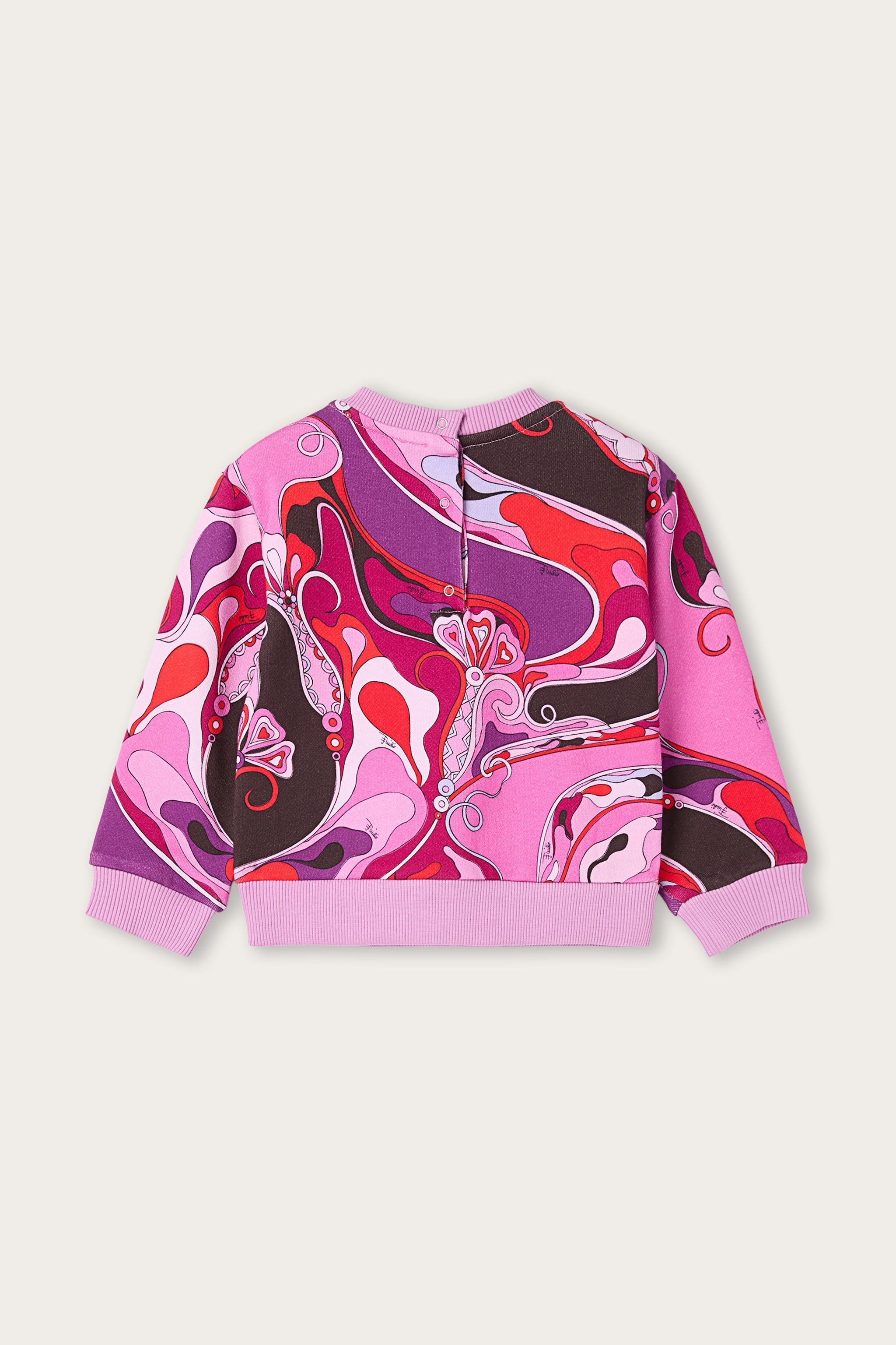 Pucci Orchidee Print Baby Sweatshirt