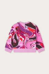 Pucci Orchidee Print Baby Sweatshirt