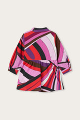 Pucci Iride Print Newborn Shirt Dress