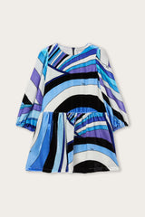 Pucci Iride Print Newborn Dress