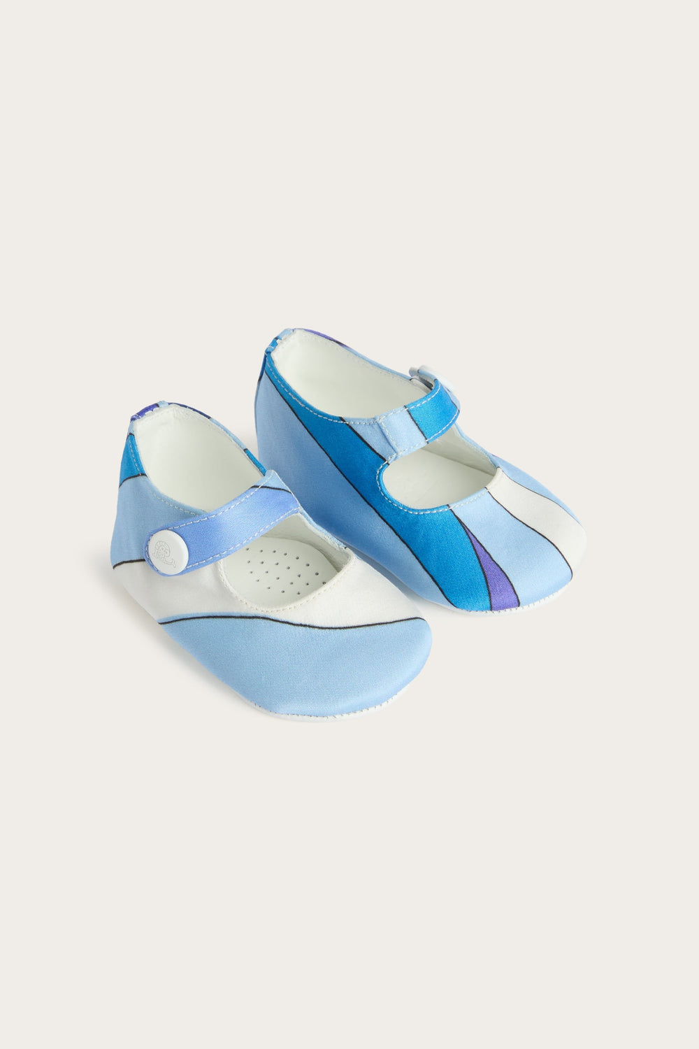 Pucci Marmo Print Newborn Ballet Flats