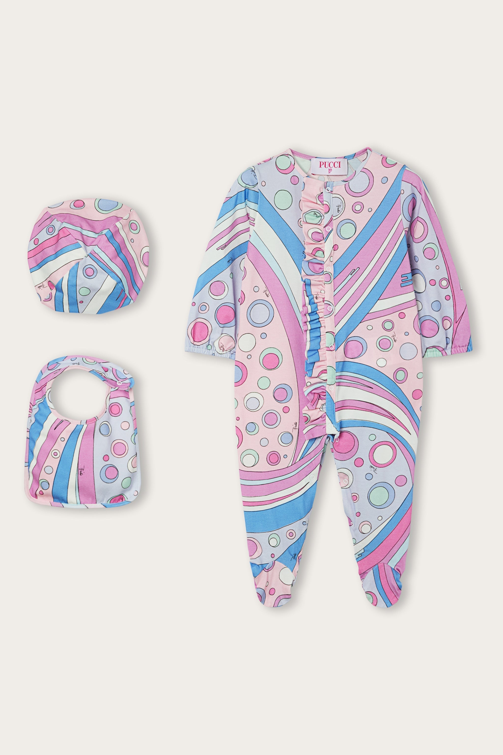 Pucci Fontane Print Maternity Set