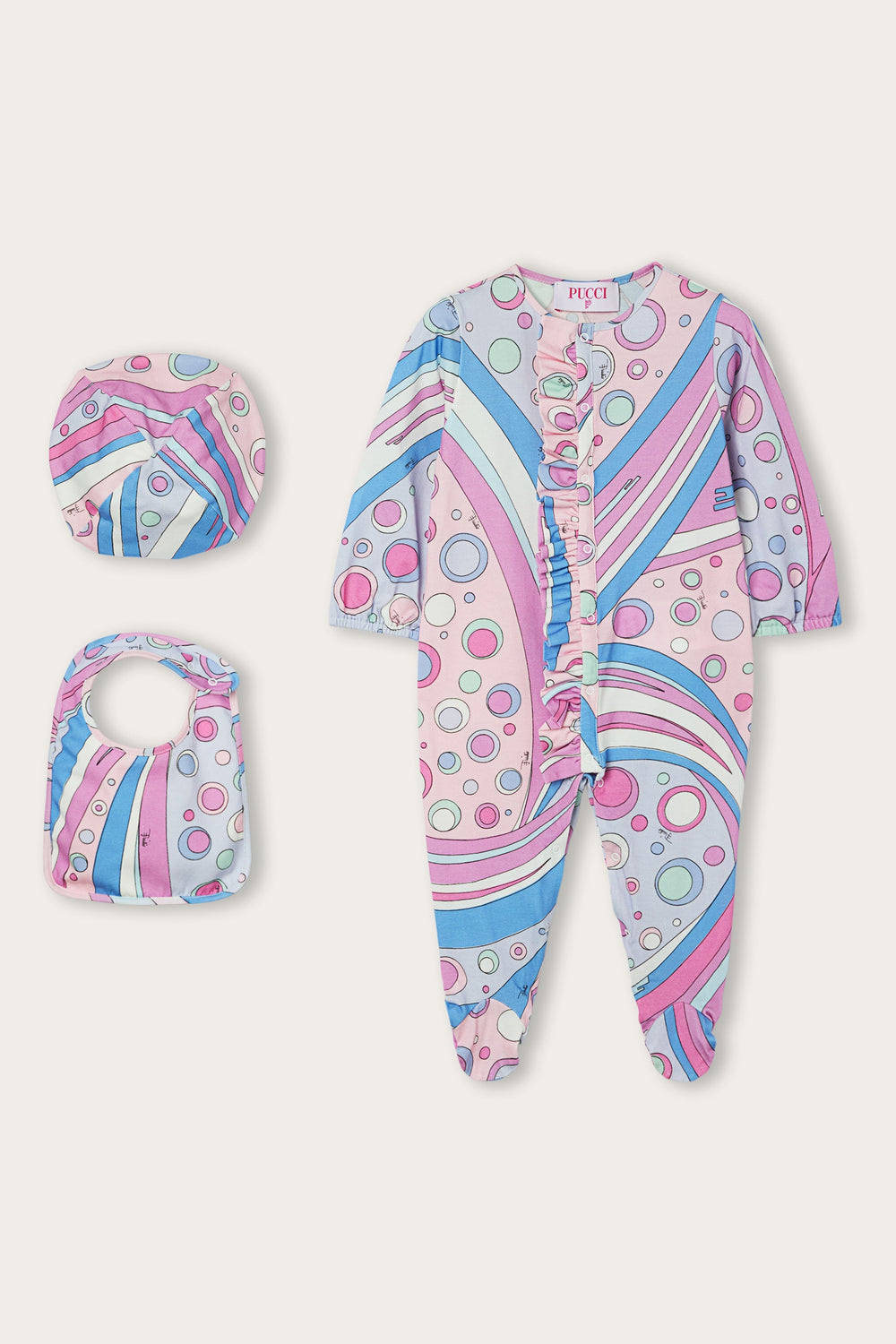 Pucci Fontane Print Maternity Set