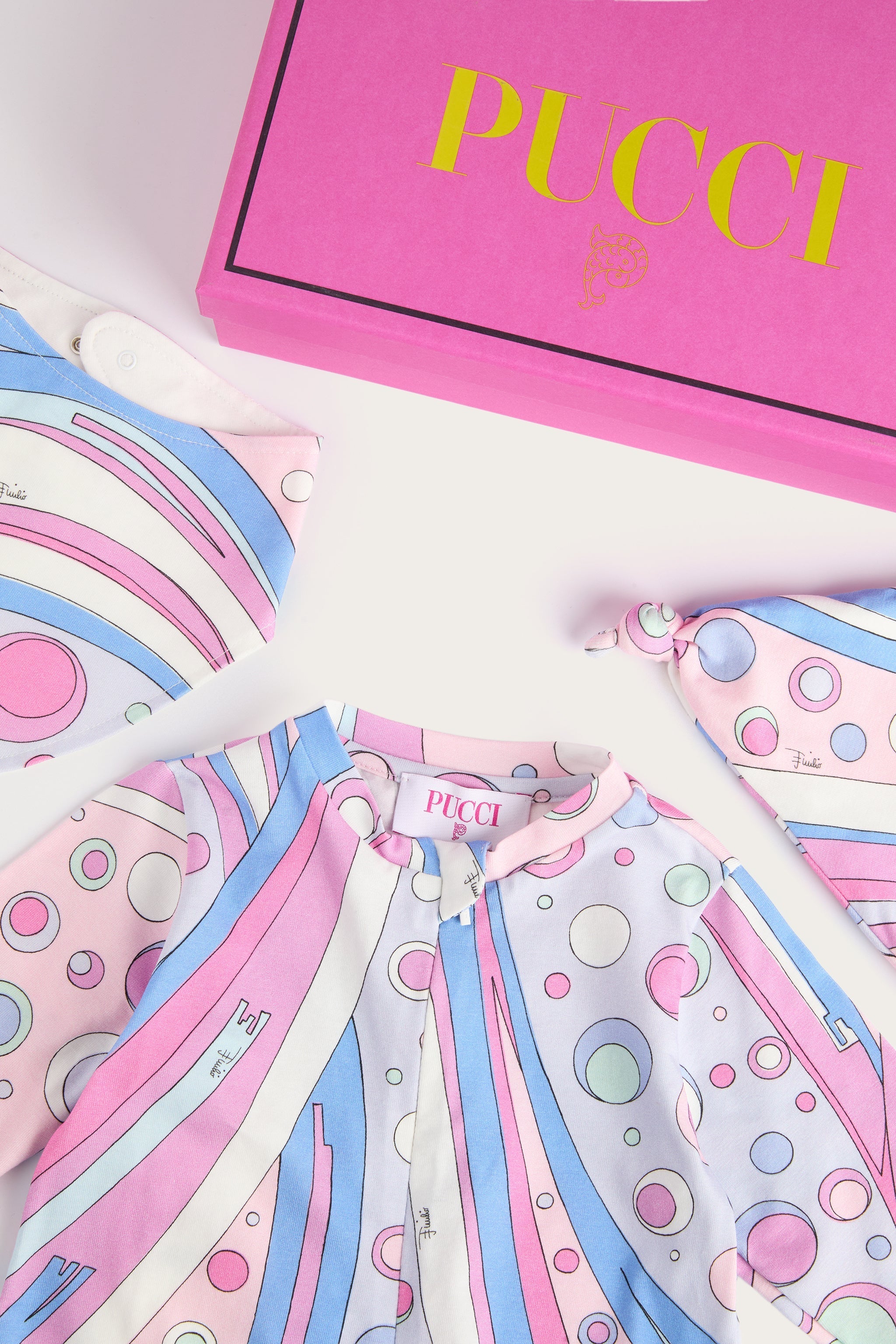 Pucci Fontane Print Maternity Set