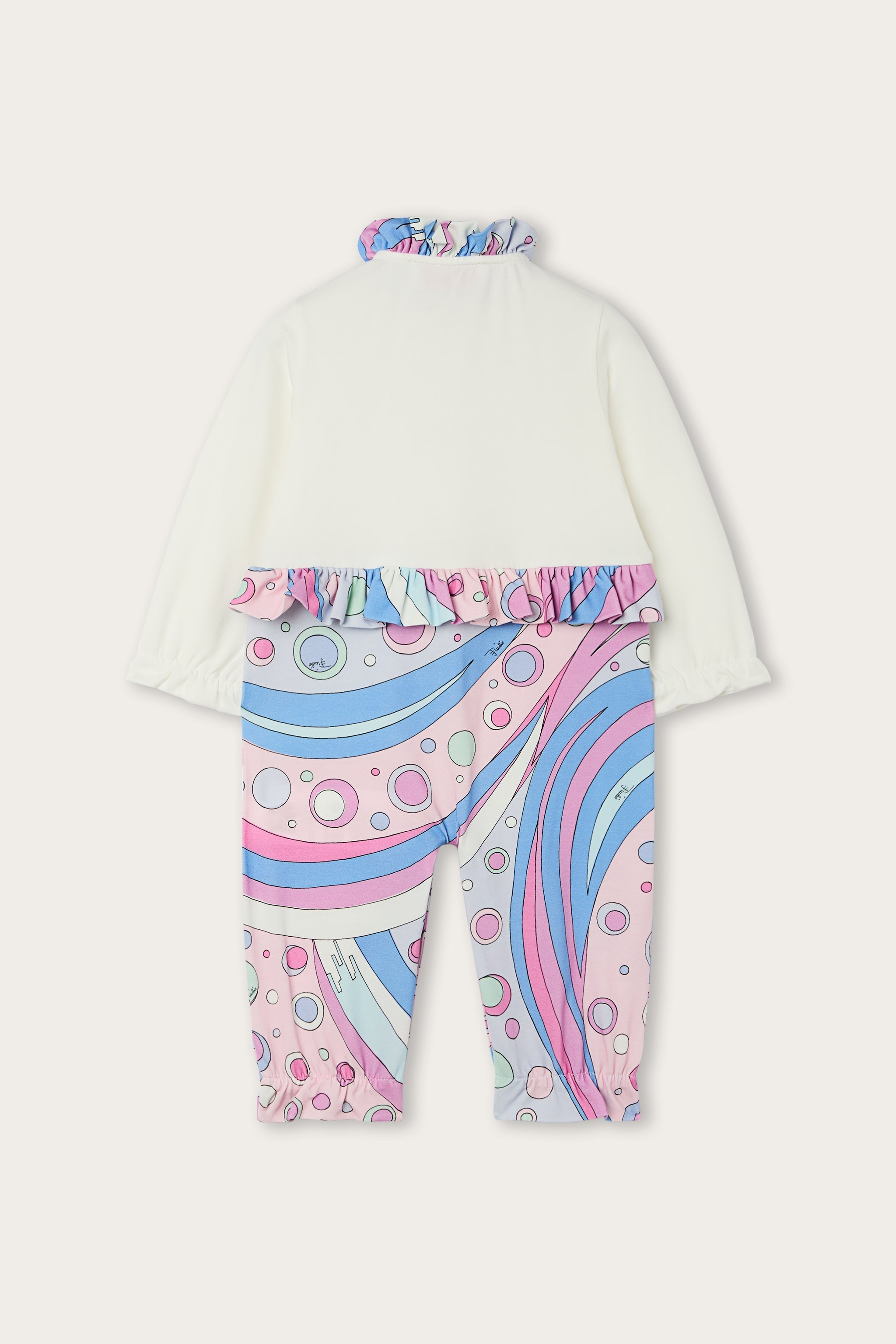 Pucci Maternity Set with Romper and Cap