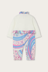 Pucci Maternity Set with Romper and Cap