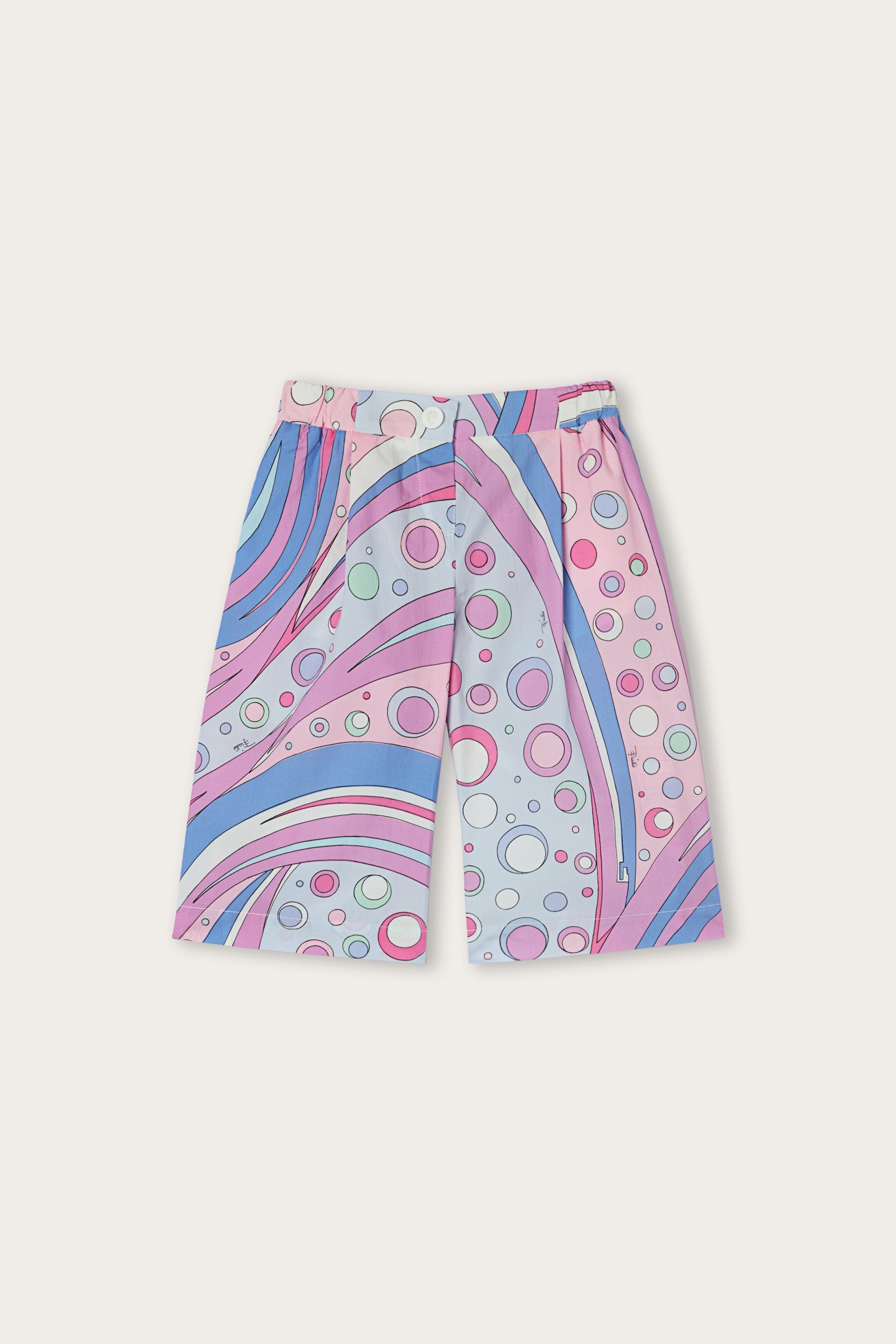 Pucci Fontane Print Bermuda Pants