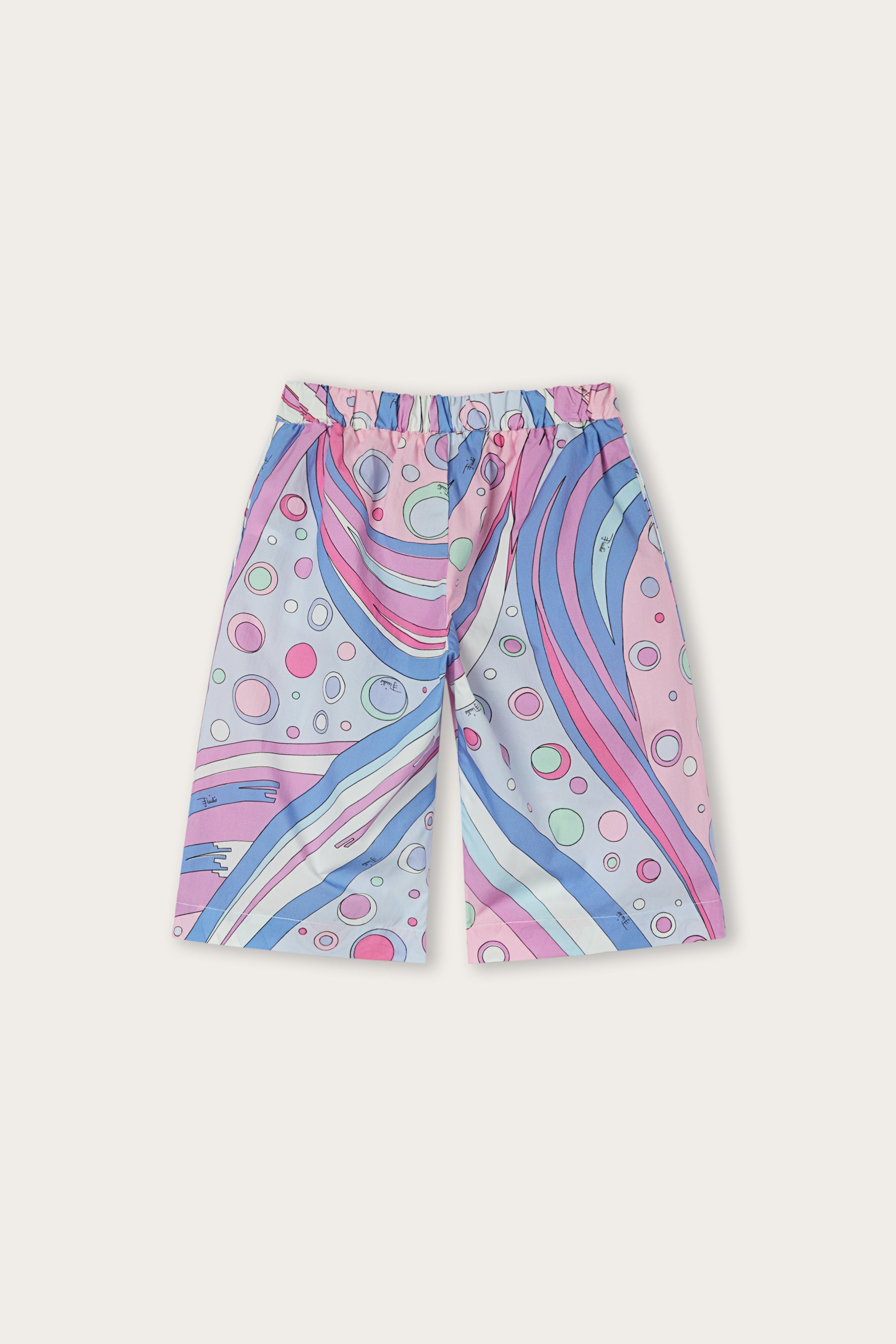 Pucci Fontane Print Bermuda Pants