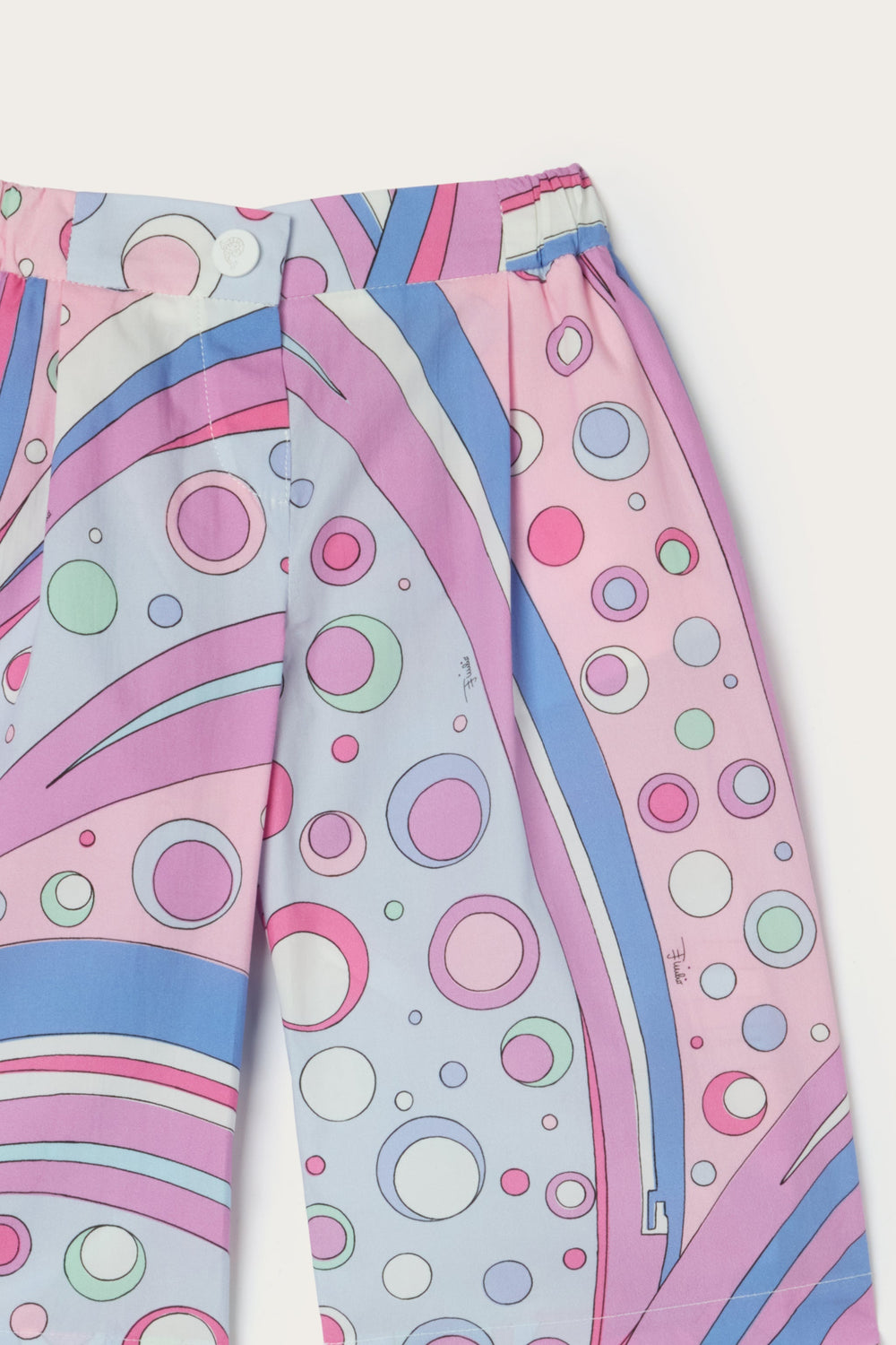 Pucci Fontane Print Bermuda Pants