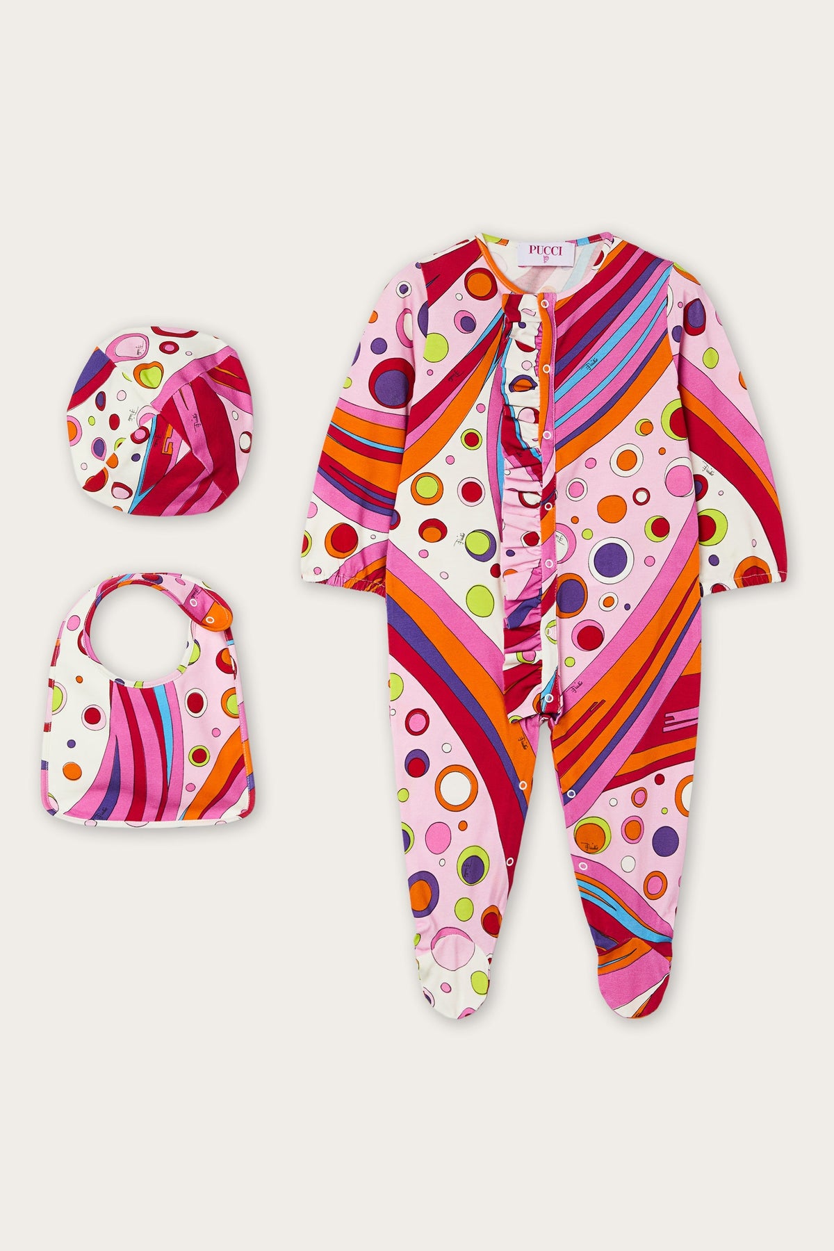 Pucci Fontane Print Maternity Set