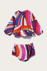 Pucci Iride-Print Baby Set