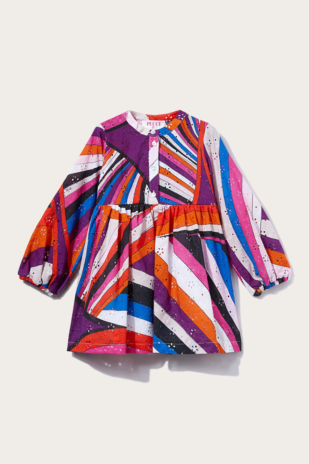 Pucci Iride And Marmo-Print Dress