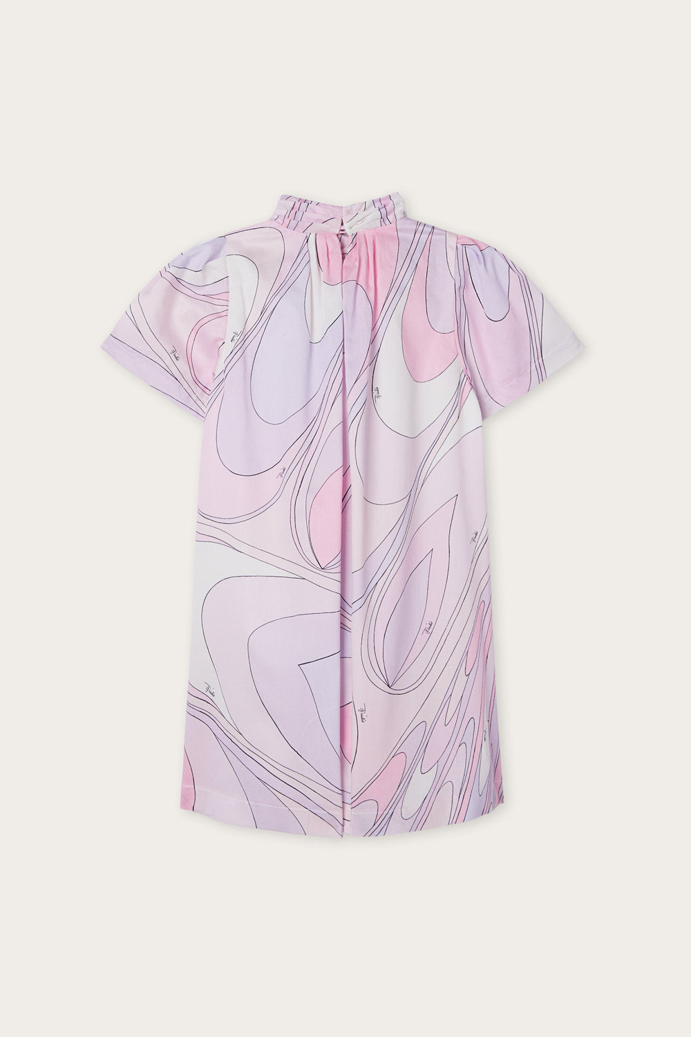 Pucci Onde Print Satin Dress