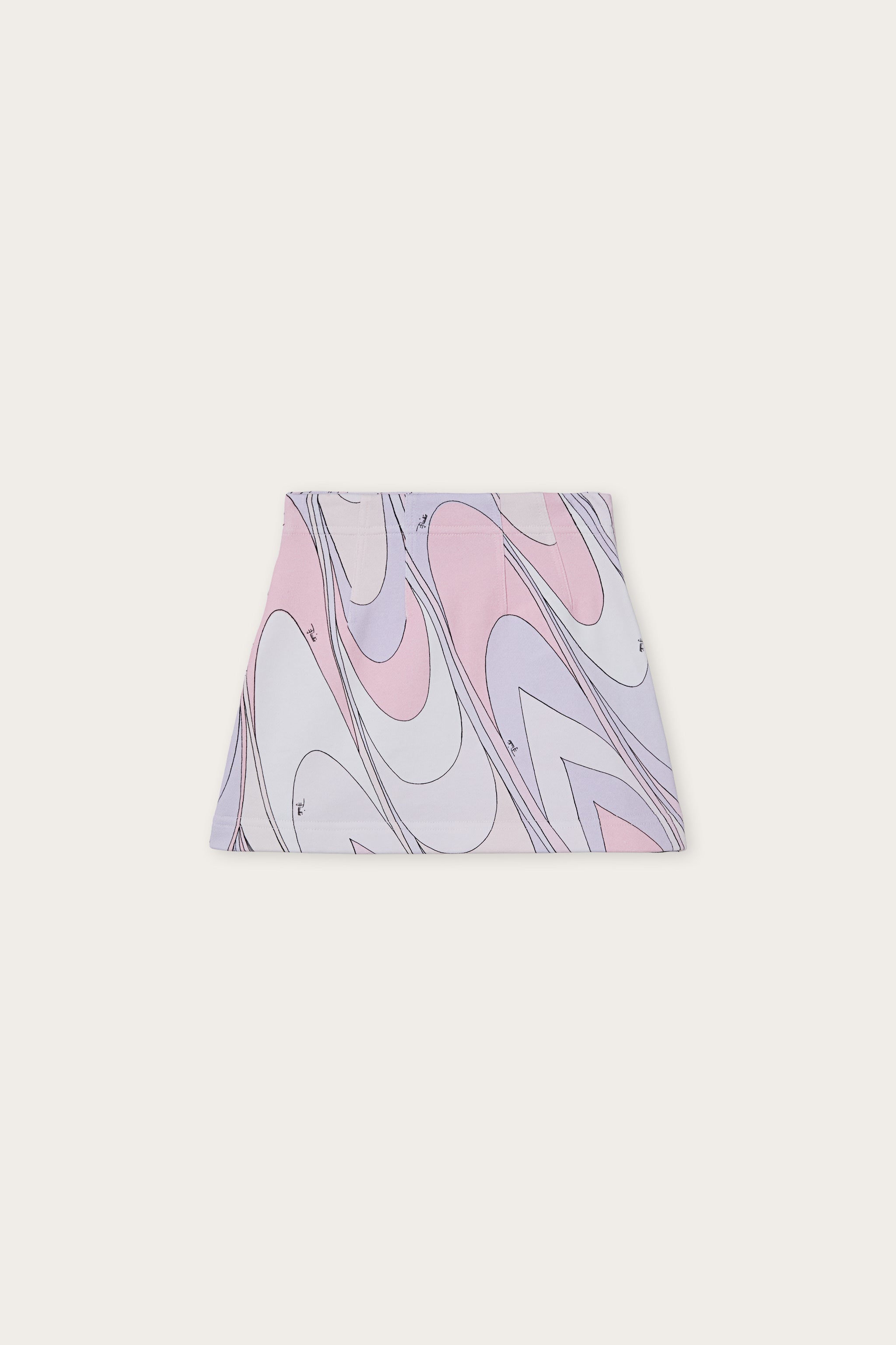 Pucci Onde Print Fleece Skirt