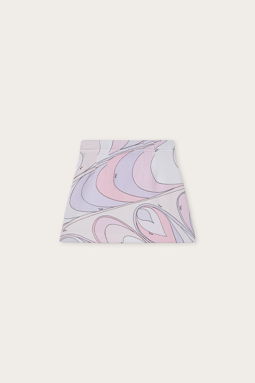 Pucci Onde Print Fleece Skirt