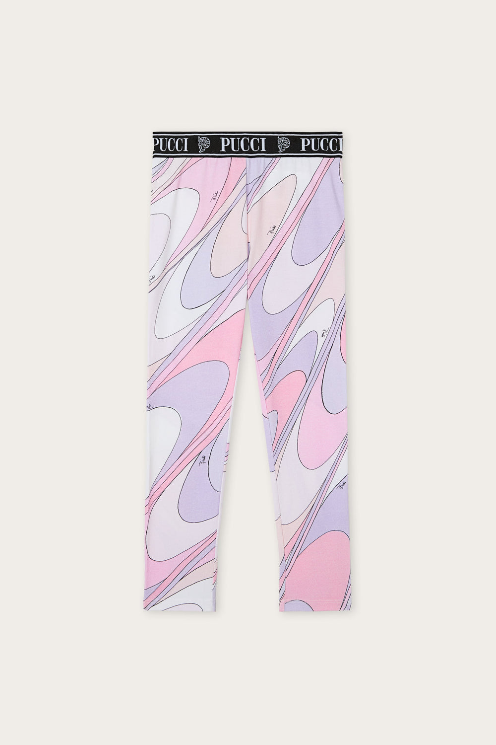 Pucci Onde Print Leggings with Waistband