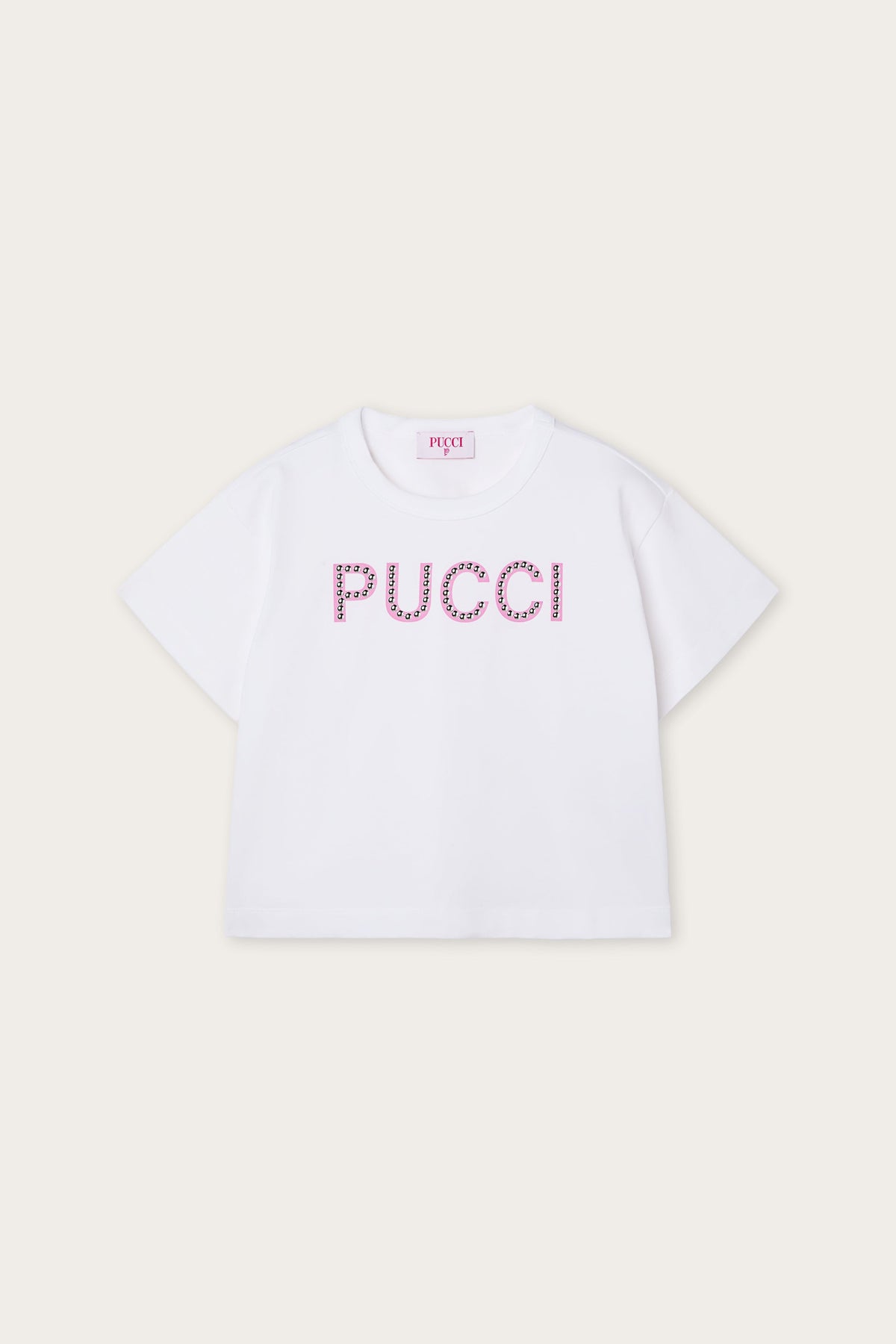 Pucci T-shirt with Decorated Logo