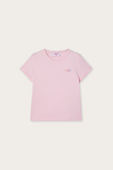 Pucci Embroidered T-shirt with Logo and Ruffle