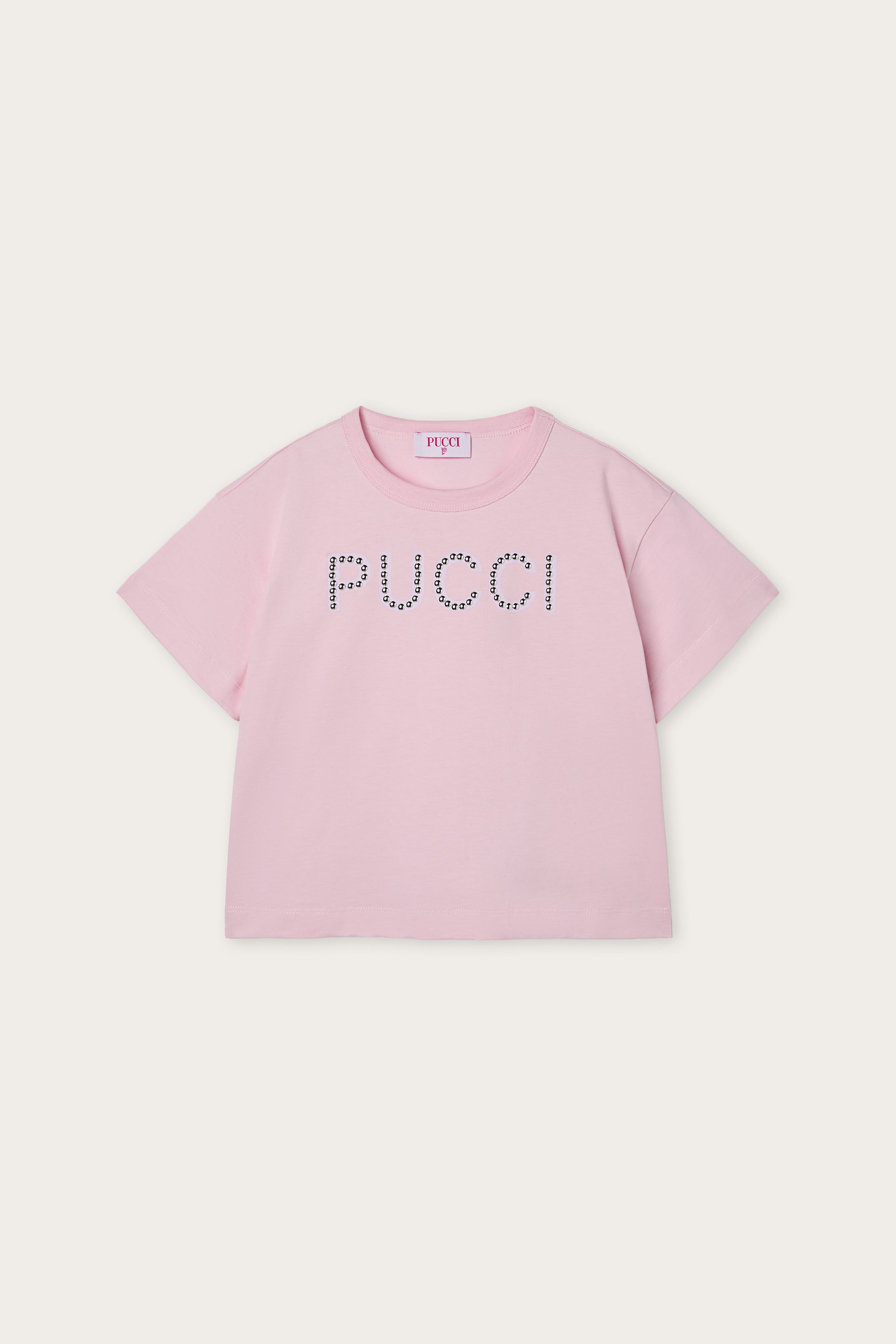 Pucci T-shirt with Decorated Logo