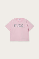 Pucci T-shirt with Decorated Logo