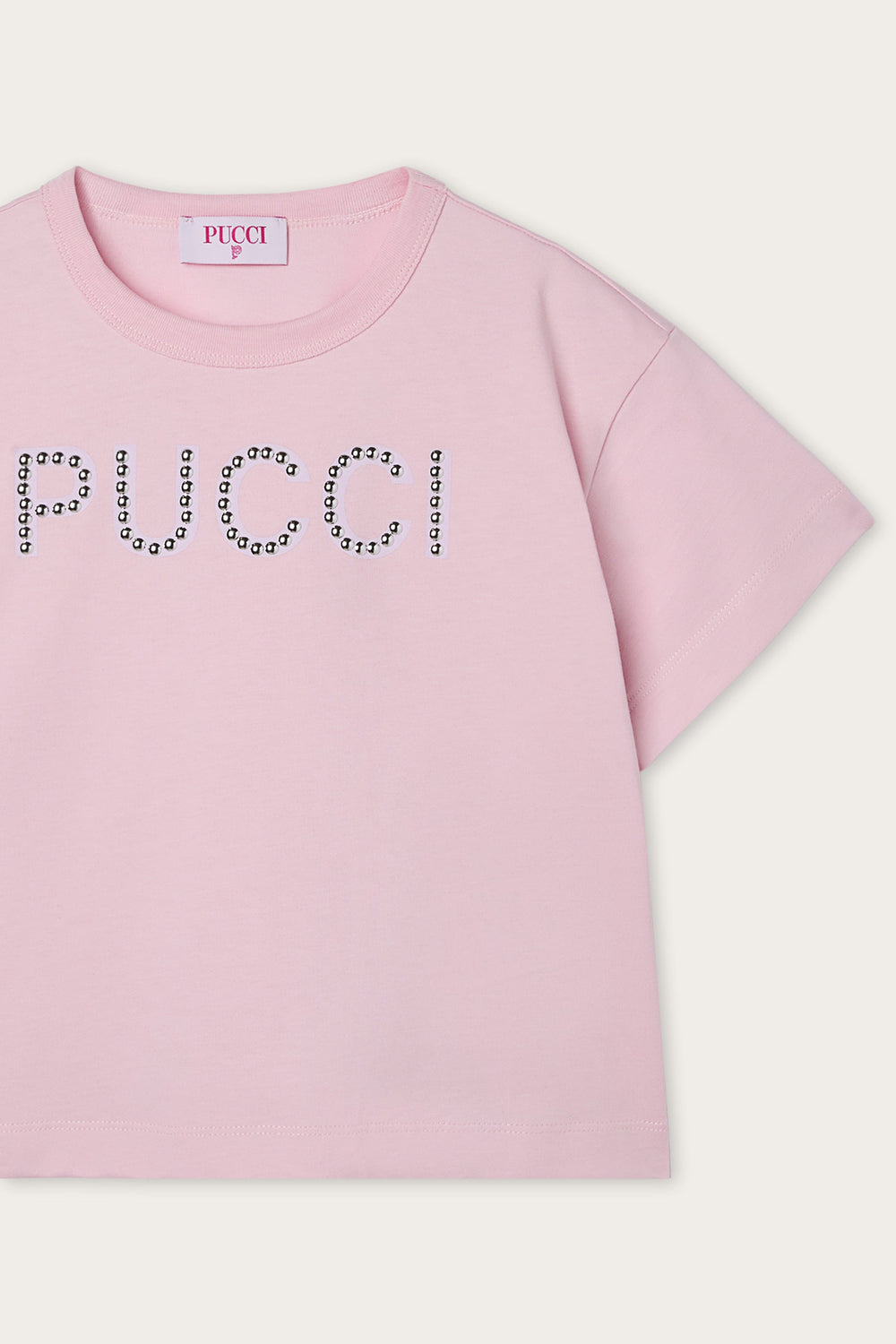 Pucci T-shirt with Decorated Logo