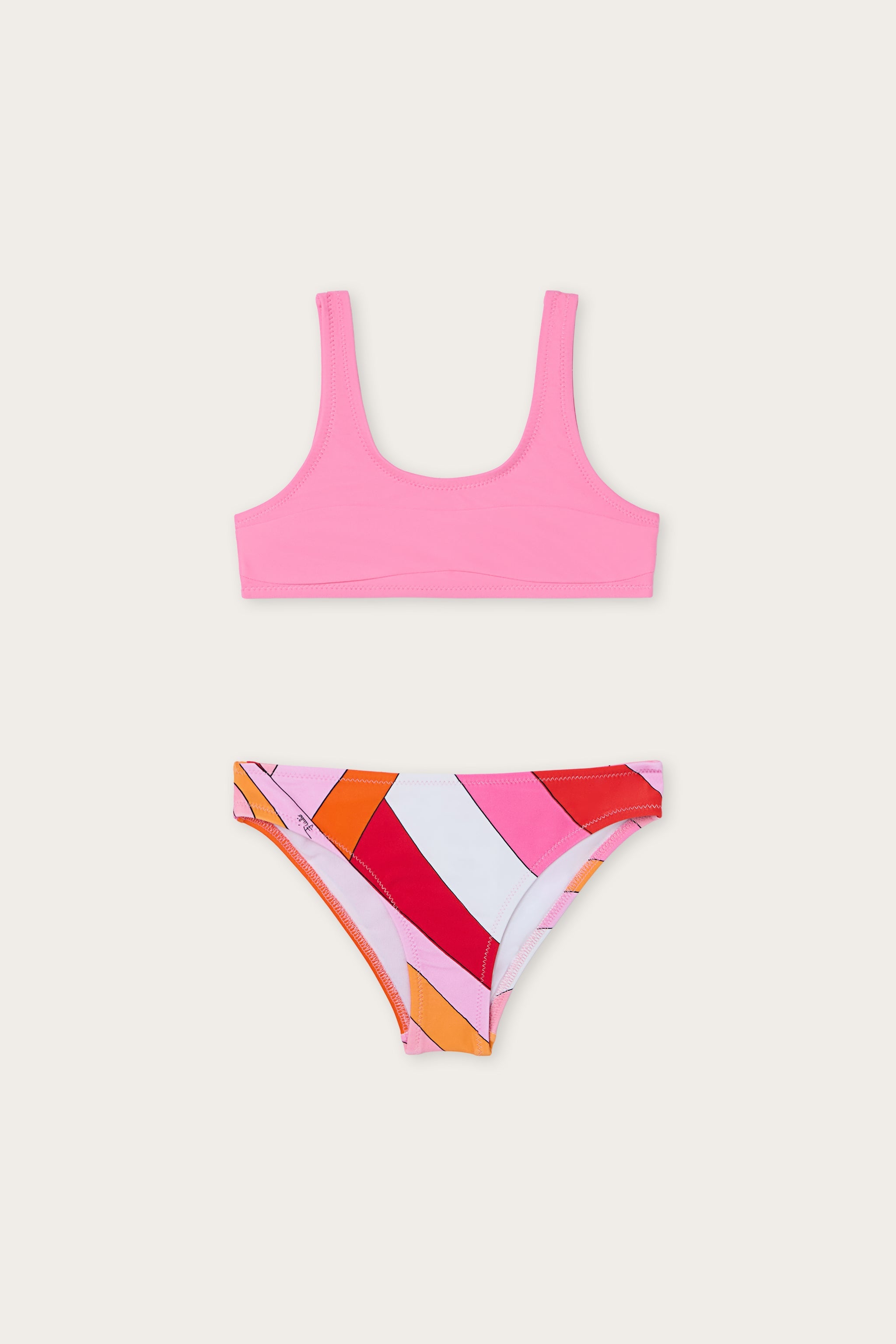 Pucci Bikini Set with Printed Bottoms