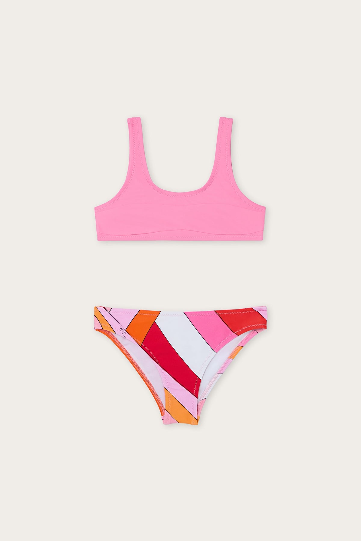 Pucci Bikini Set with Printed Bottoms