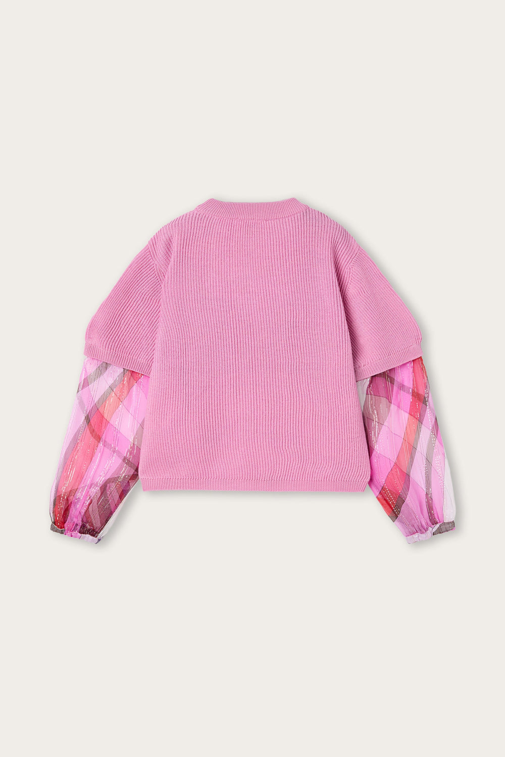 Pucci Sweater with Voile Sleeves
