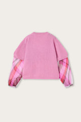 Pucci Sweater with Voile Sleeves