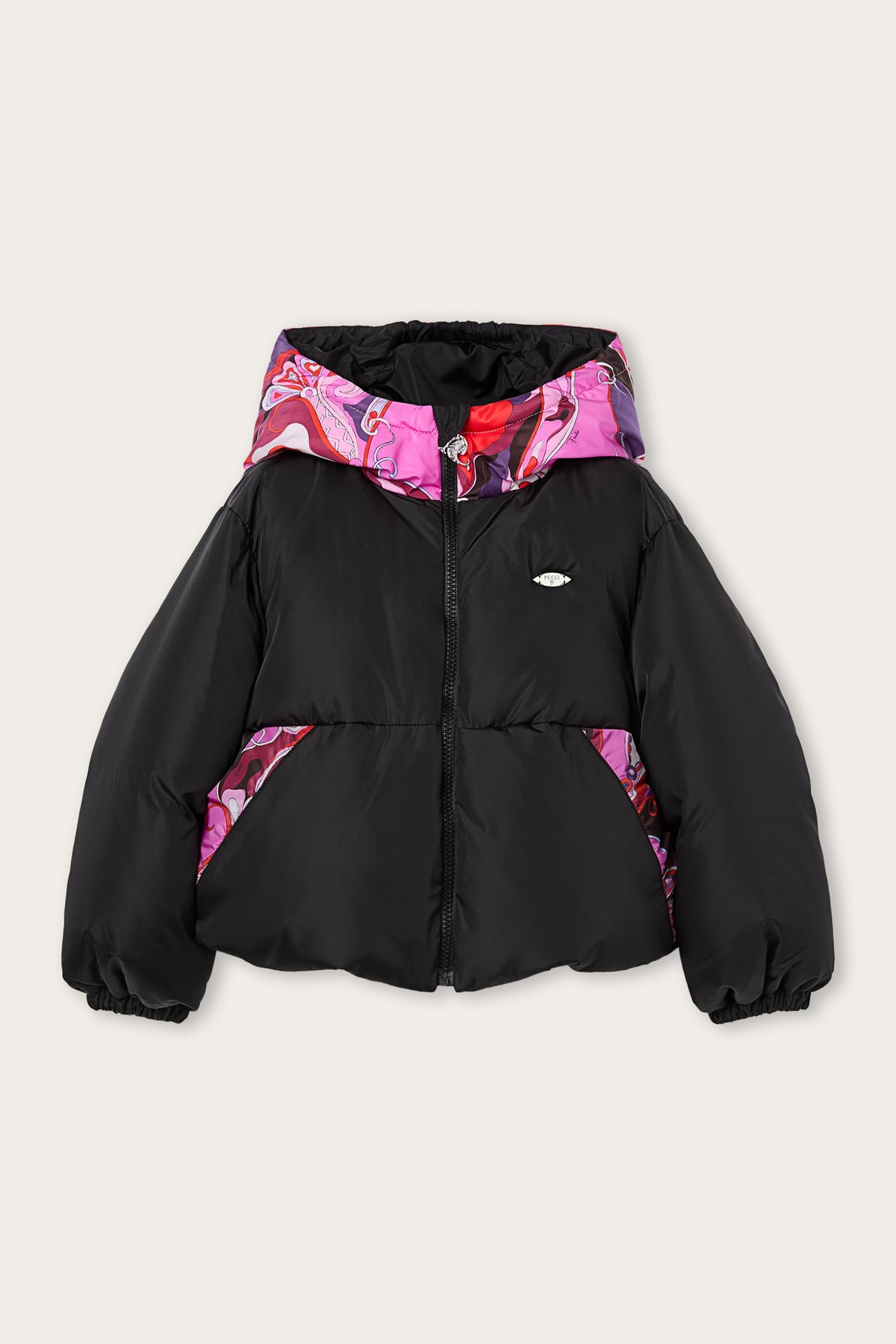Pucci Down Jacket with Printed Details