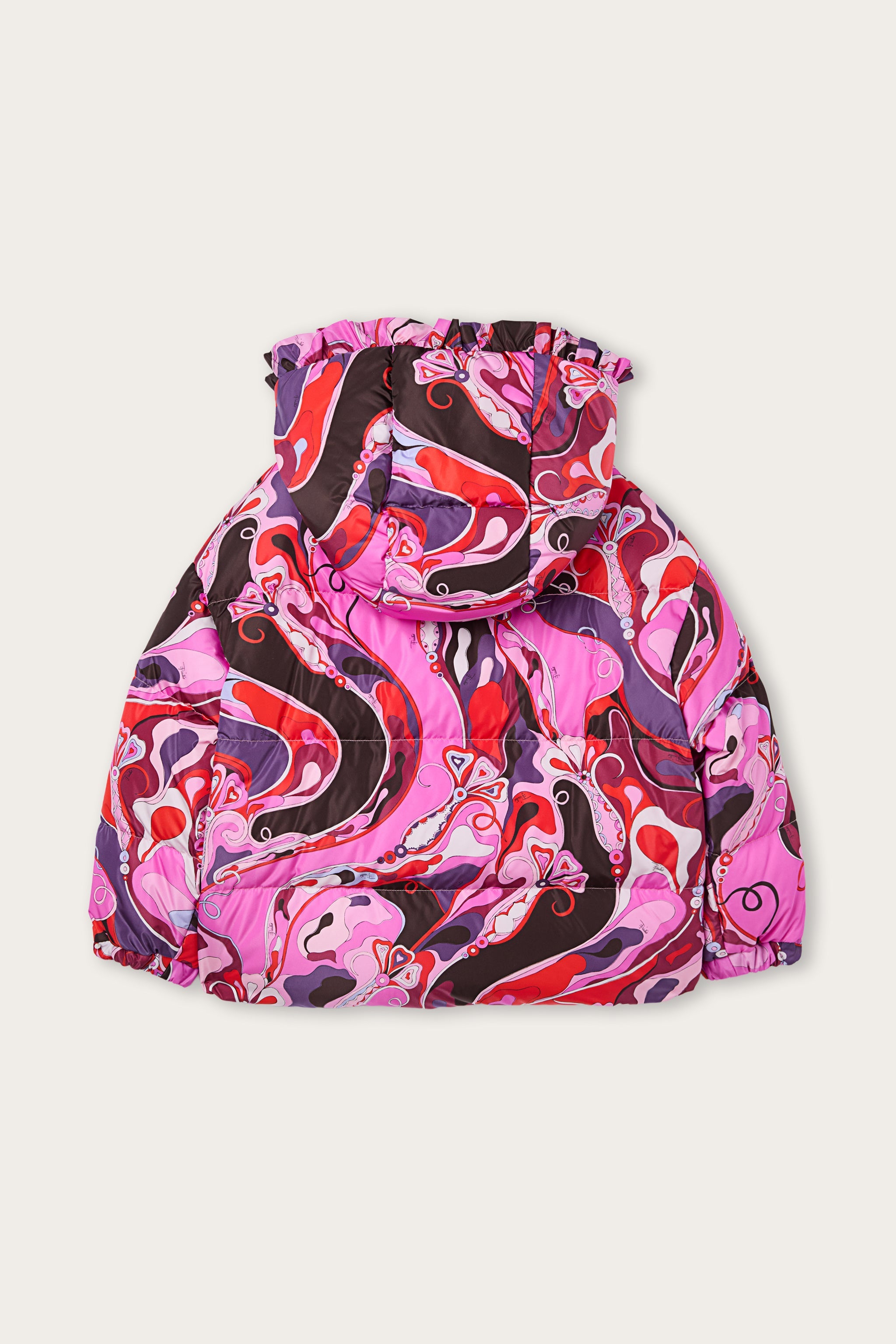Pucci Orchidee Print Down Jacket