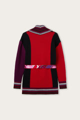 Pucci Cardigan with Printed Belt
