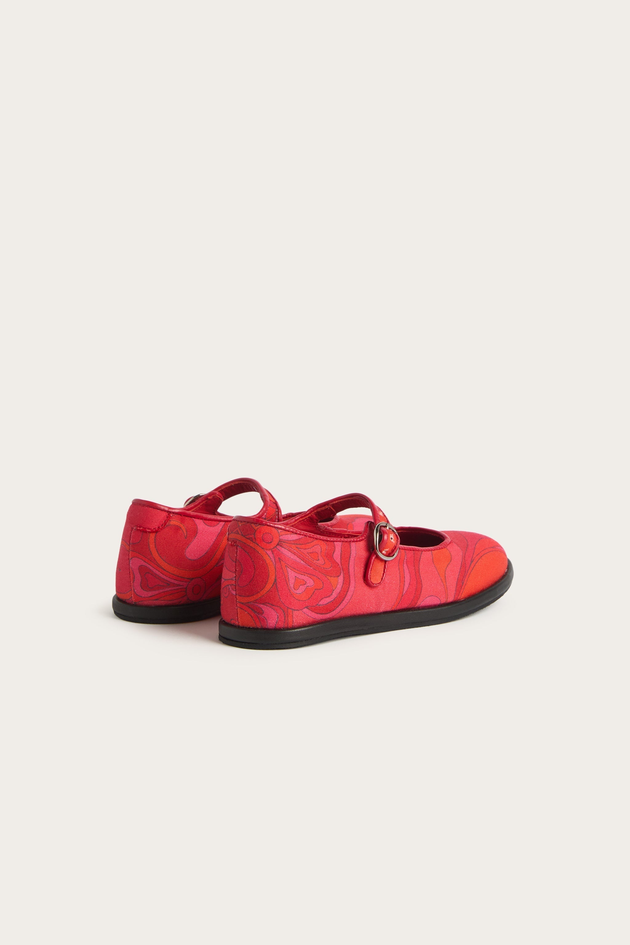Pucci Orchidee Print Ballerina Flats