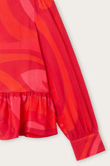 Pucci MarmoPrint Blouse