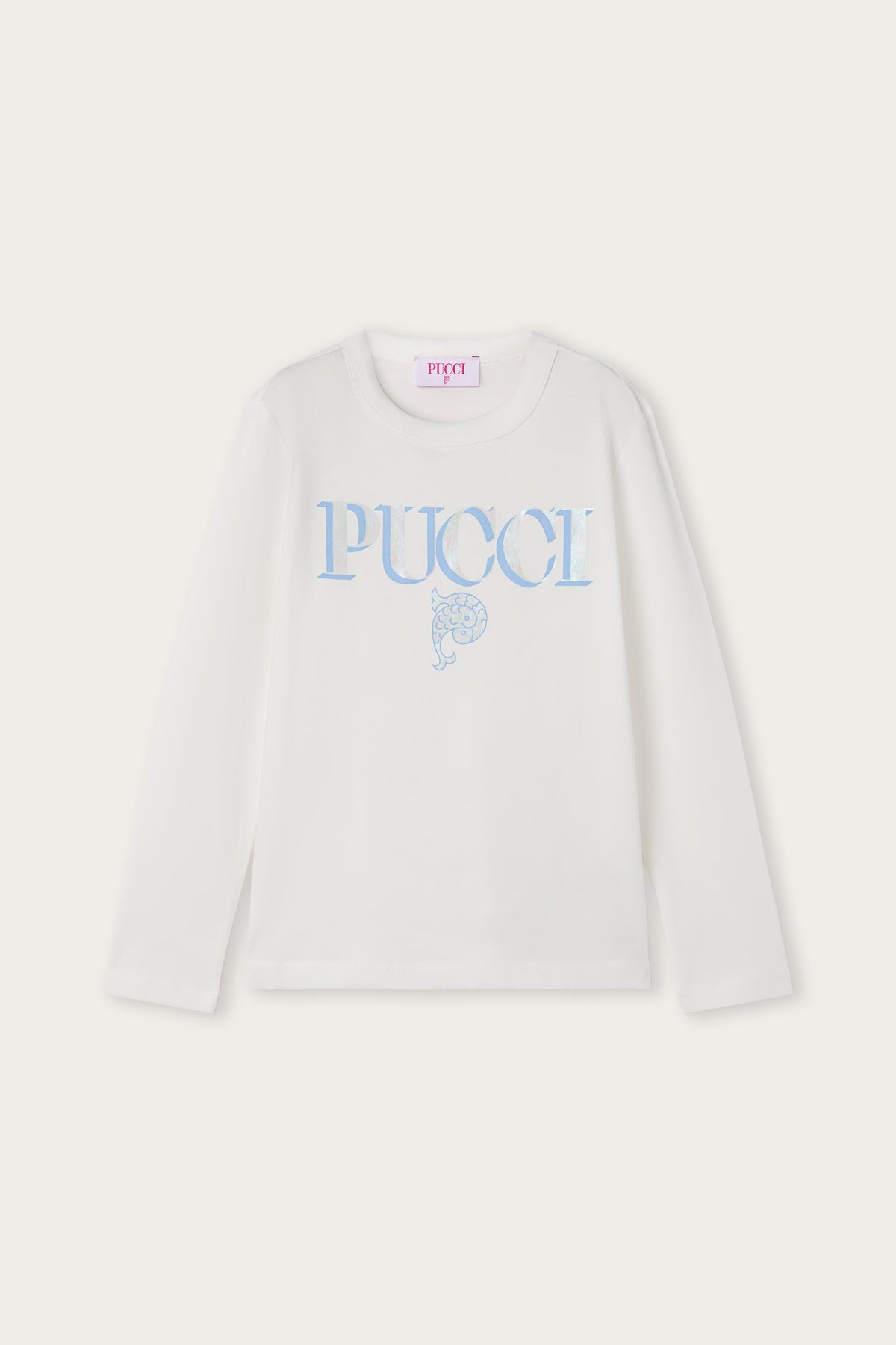 Pucci Long Sleeve T-Shirt with Logo