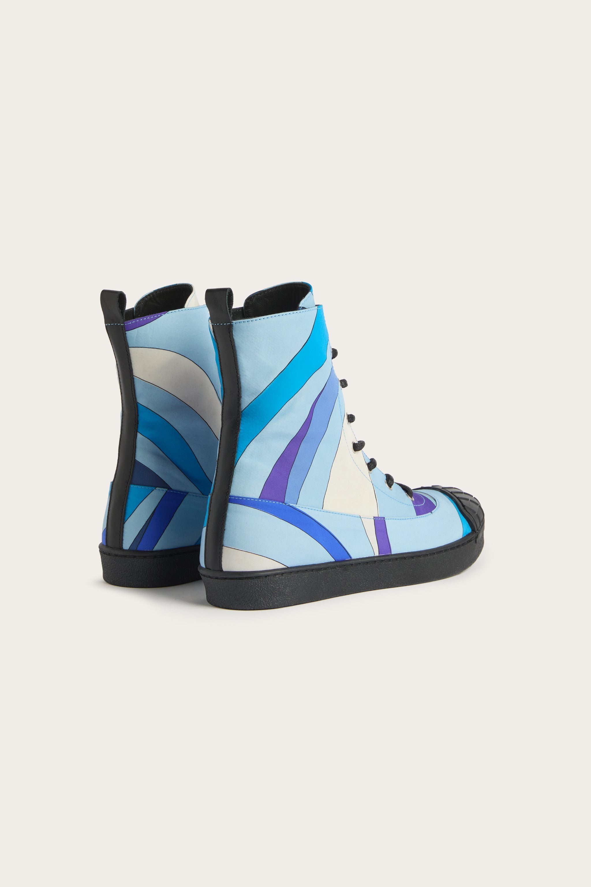 Pucci Marmo Print Ankle Boots