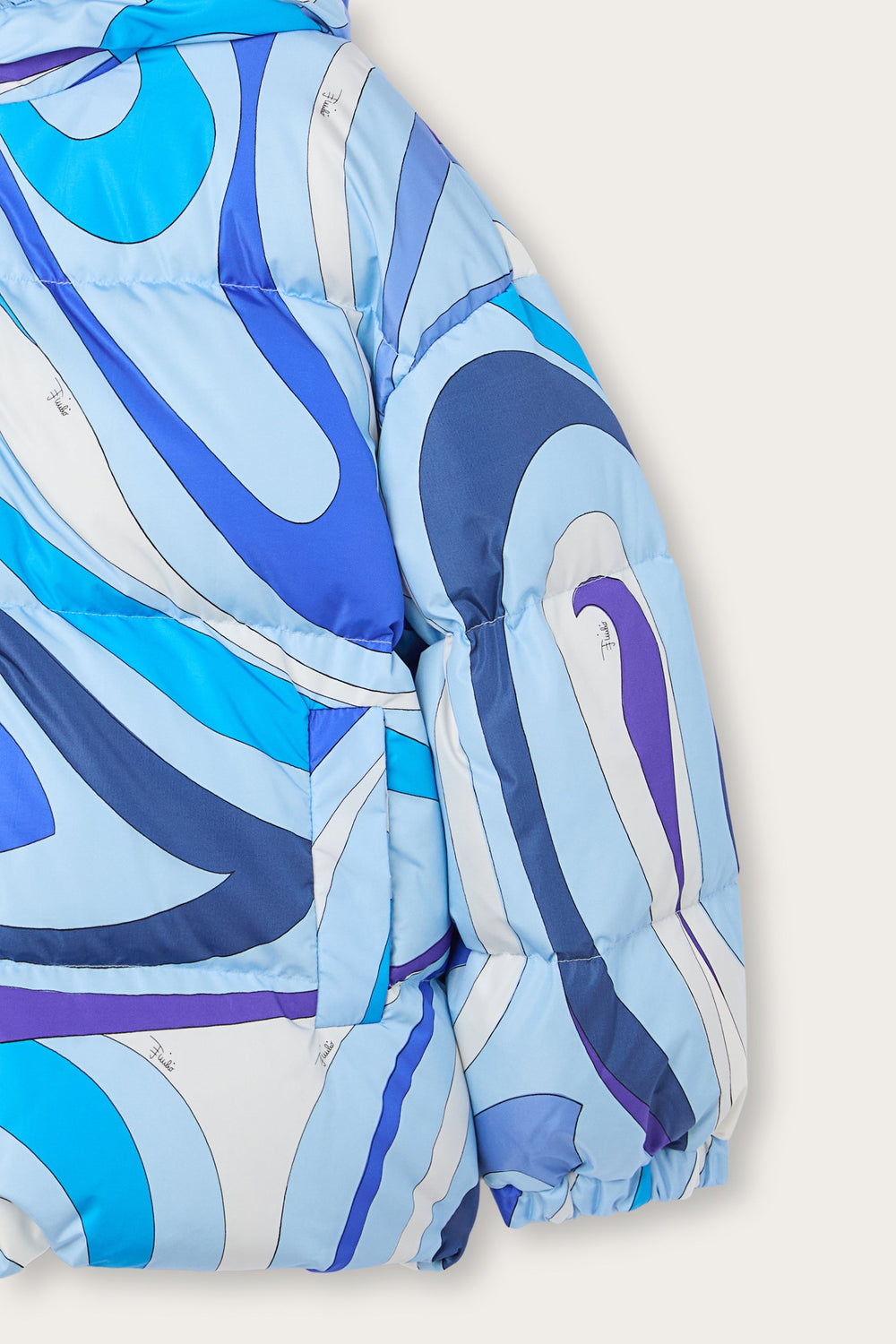 Pucci Marmo Print Down Jacket
