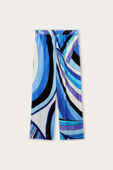 Pucci Iride Print Velvet Pants