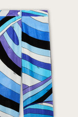 Pucci Iride Print Velvet Pants