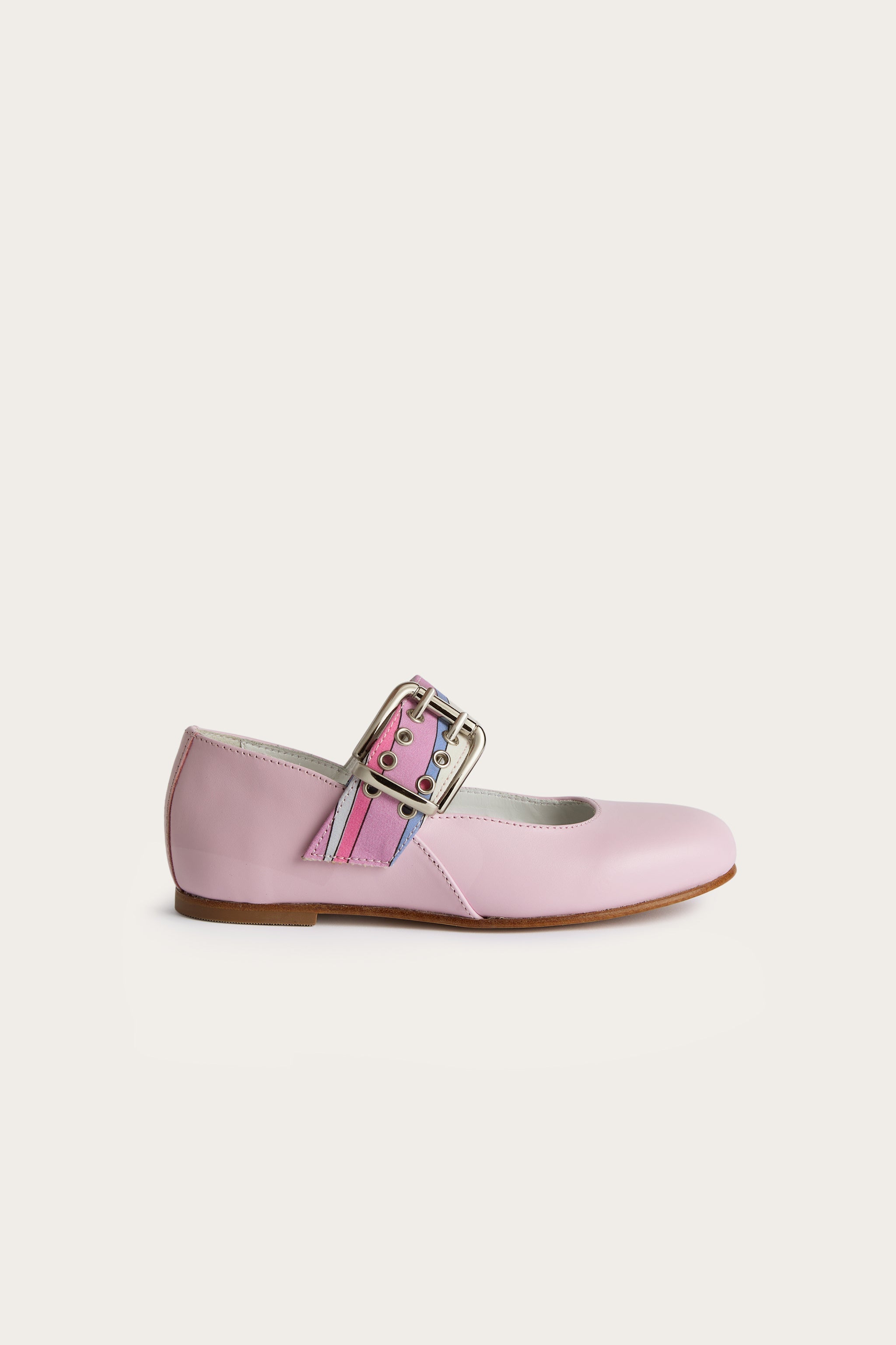 Pucci Printed Strap Ballerina
