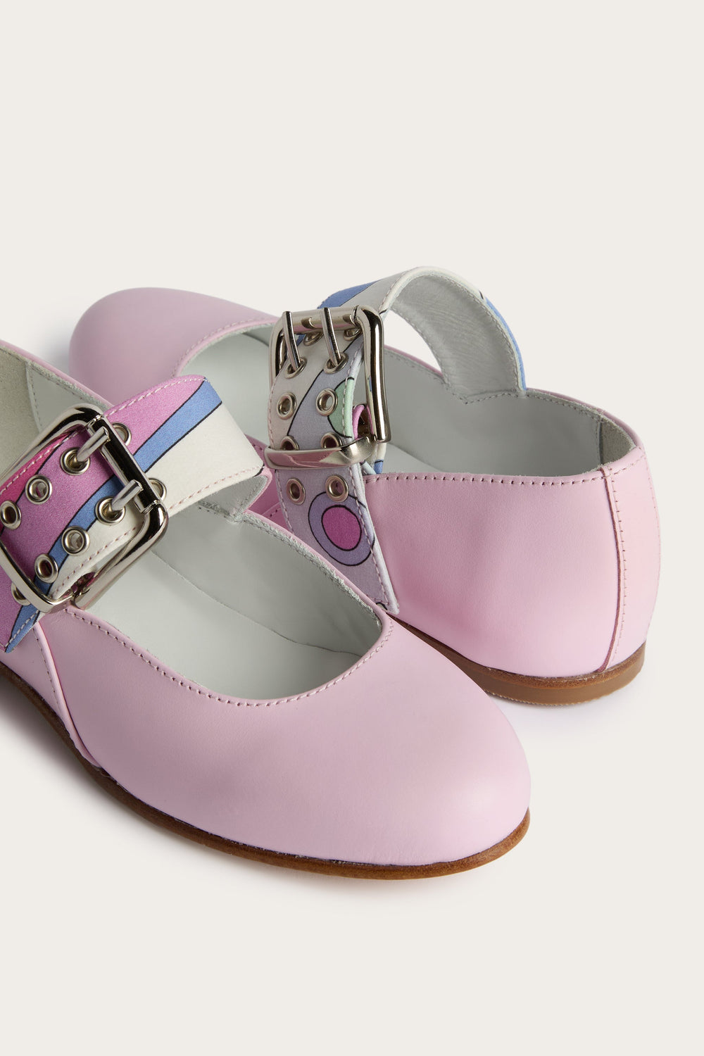 Pucci Printed Strap Ballerina