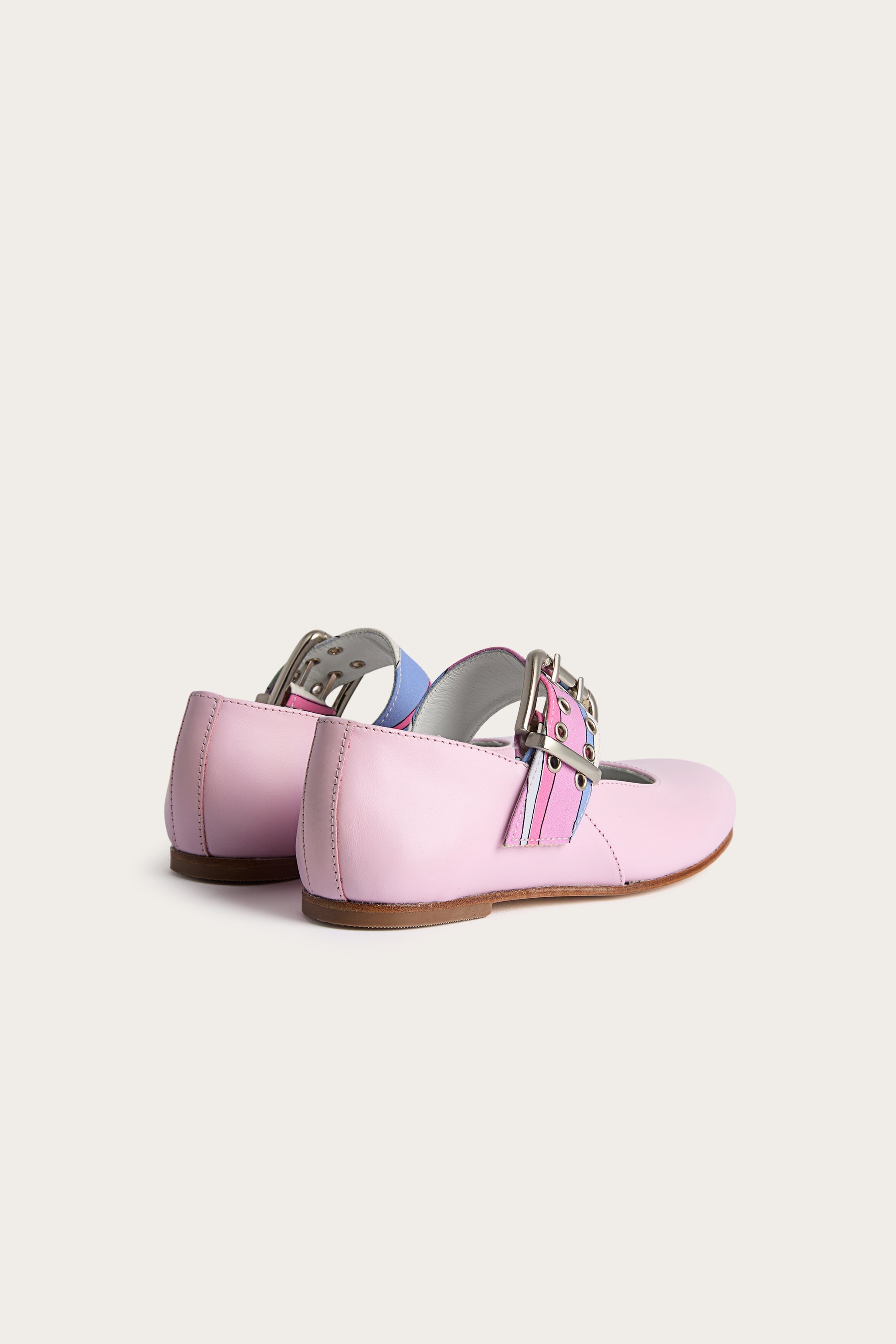 Pucci Printed Strap Ballerina