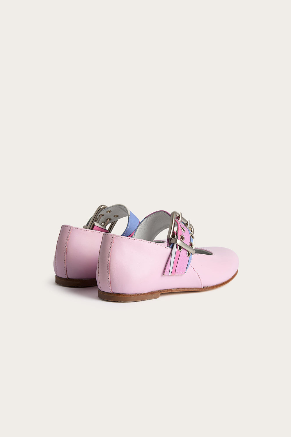 Pucci Printed Strap Ballerina