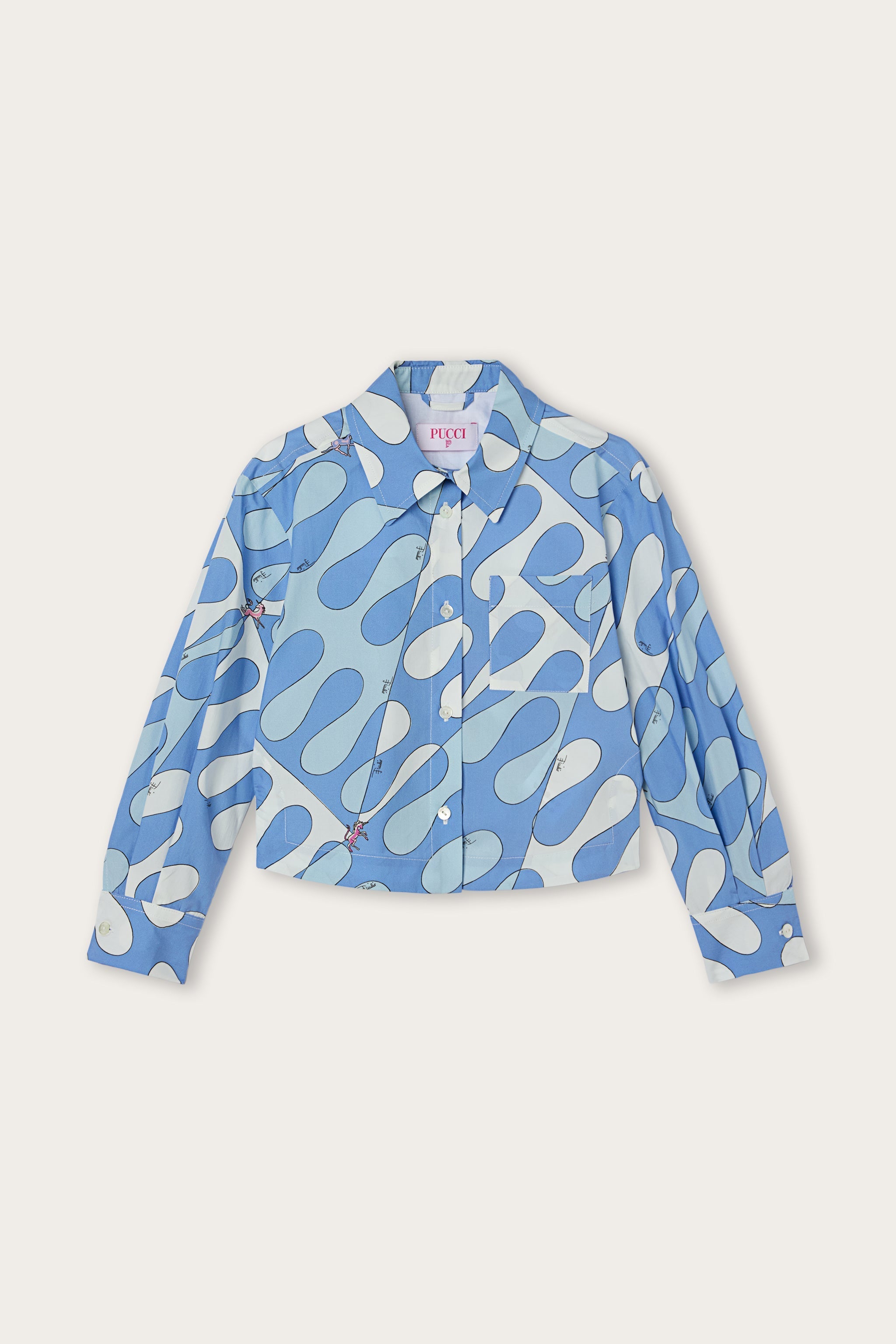 Pucci Leocorno Print Shirt