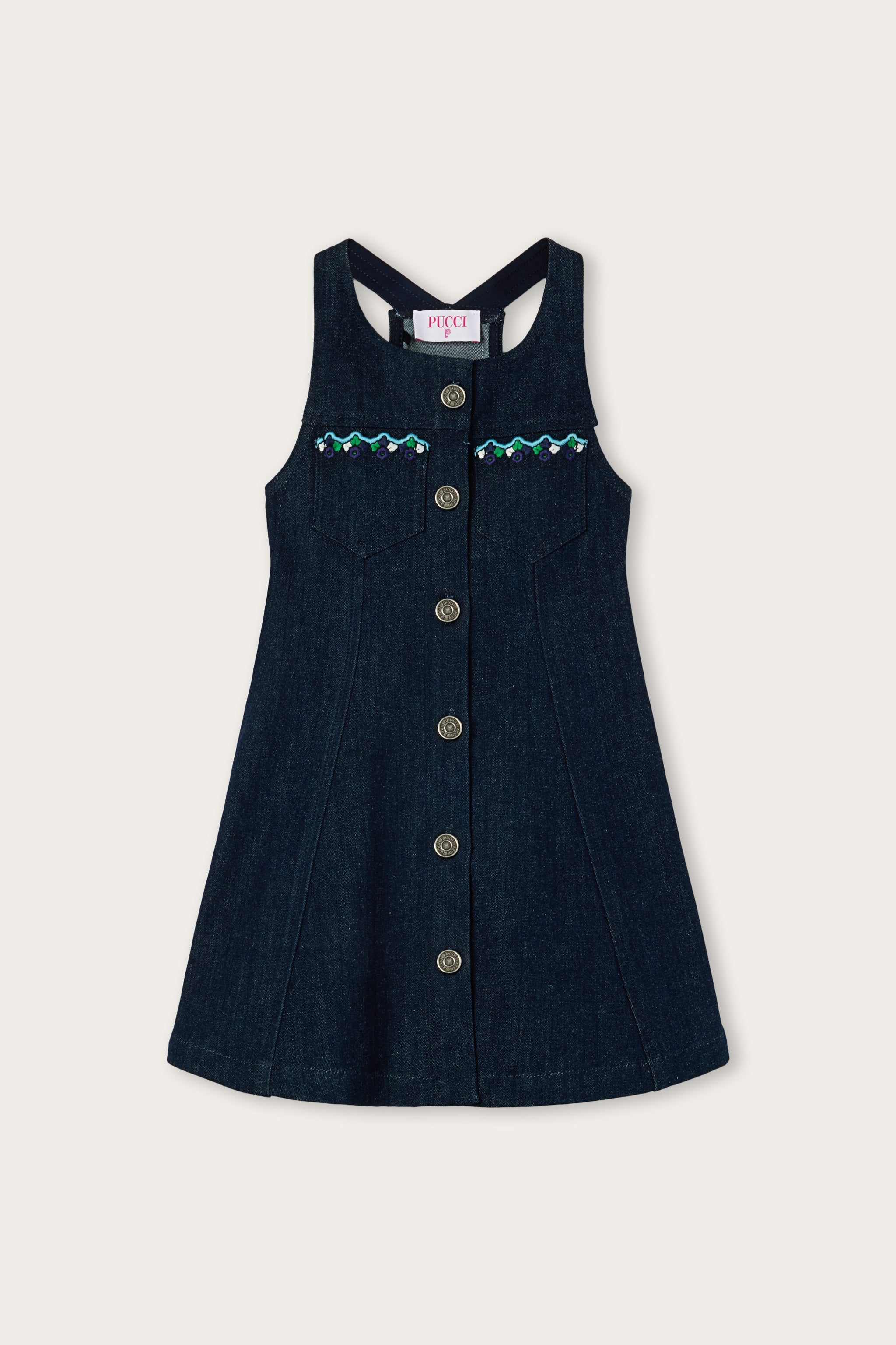 Pucci Denim Dress with Applications