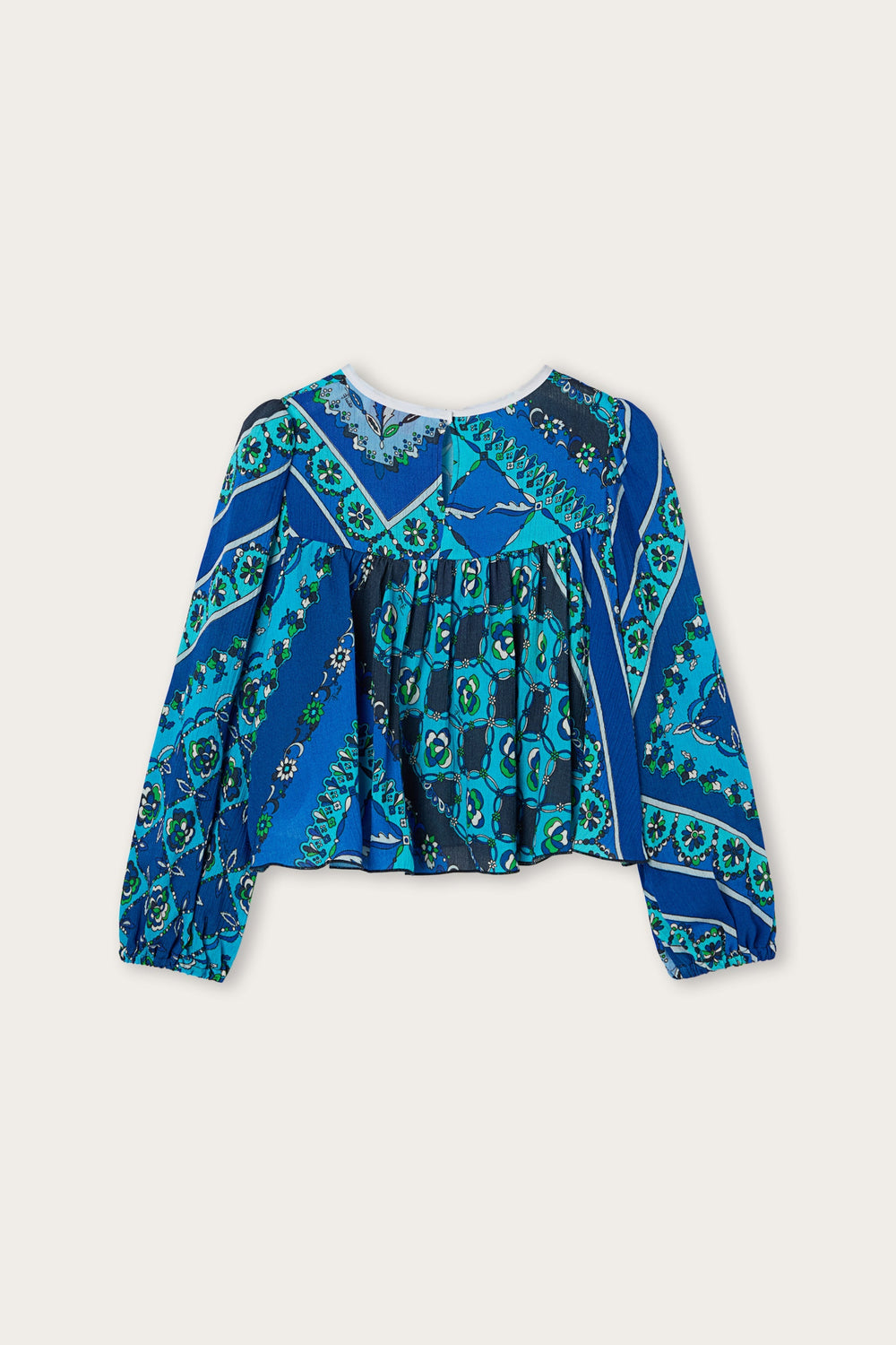Pucci Festa Print Long Sleeve Sweater