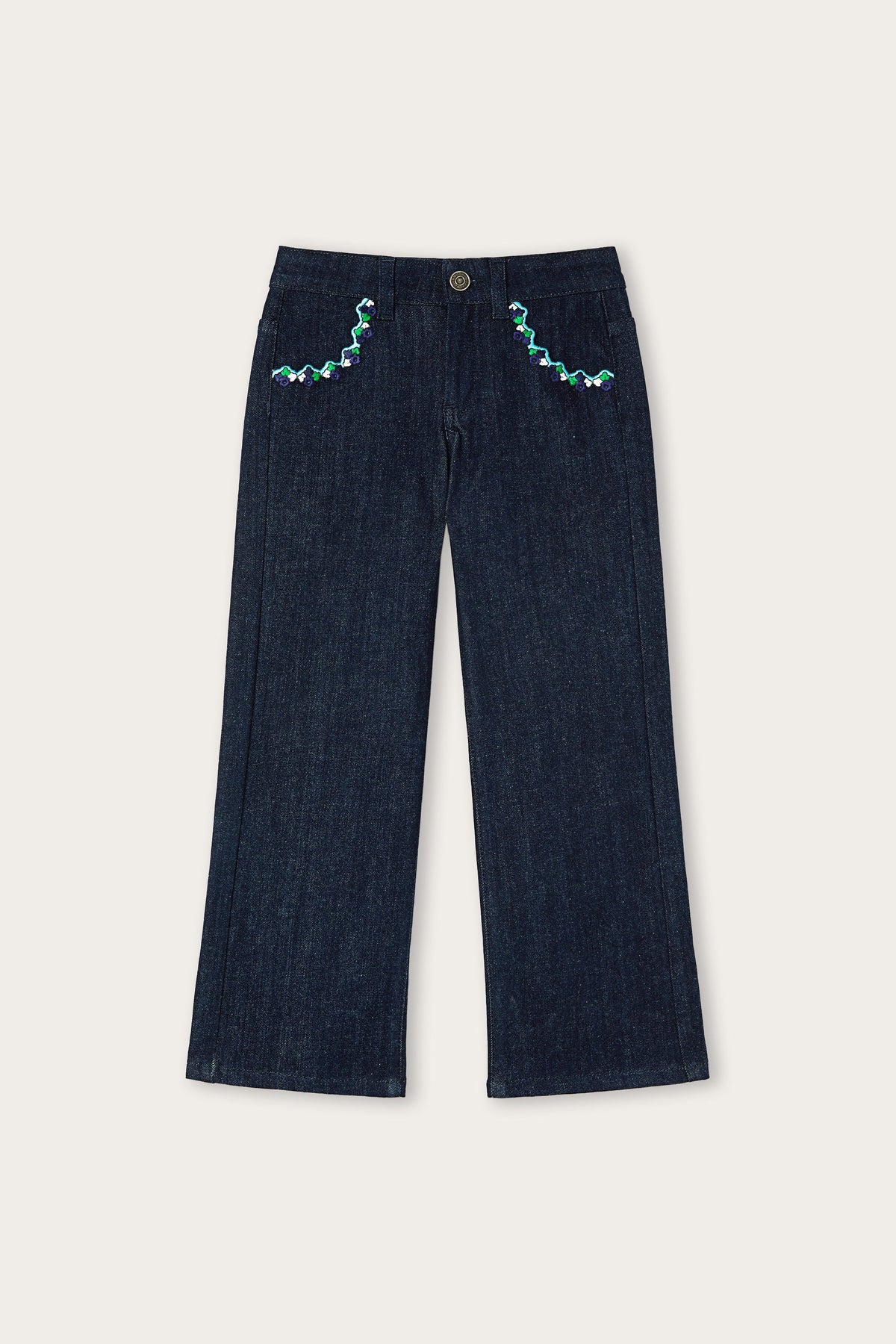 Pucci Flared Pants with Embroidered Details