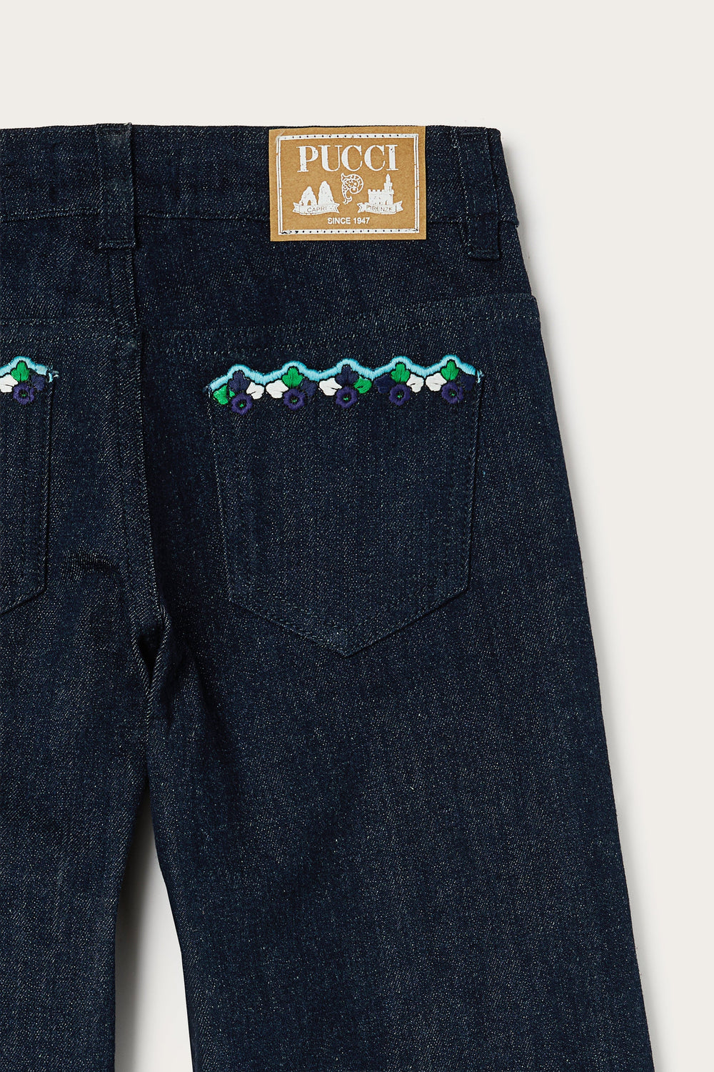 Pucci Flared Pants with Embroidered Details