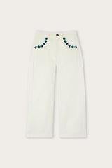 Pucci Flared Pants with Embroidered Details