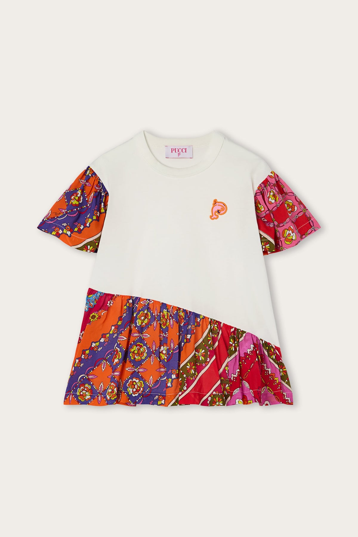 Pucci T-shirt with Printed Details